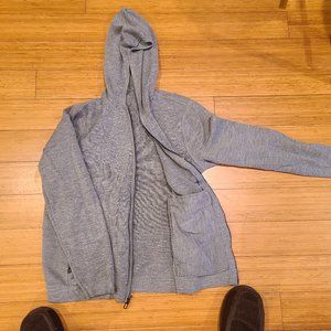 Lululemon small/medium slim fit gray hoodie sweater